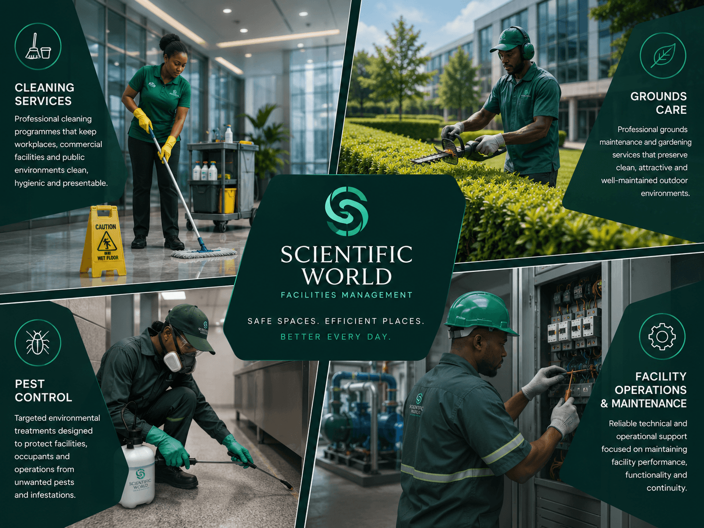 Scientific World FM facility management service